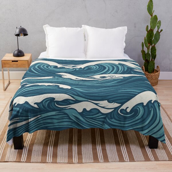 Item preview, Vector art - Ocean Waves designed and sold by Aeterna Prints.