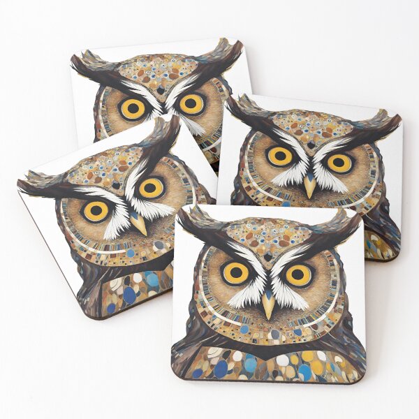 Item preview, Art Nouveau Owl designed and sold by LittleGoblinPrs.