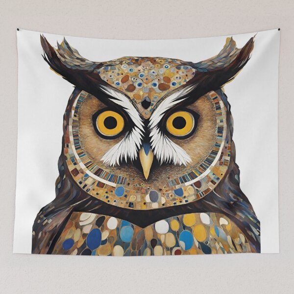 Item preview, Art Nouveau Owl designed and sold by LittleGoblinPrs.