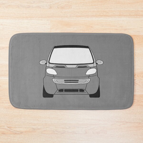 Item preview, Smart ForTwo black lined art with colored parts silver trim designed and sold by EdimDesign.