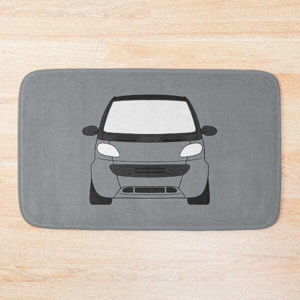 Item preview, Smart ForTwo black lined art with colored parts black trim designed and sold by EdimDesign.