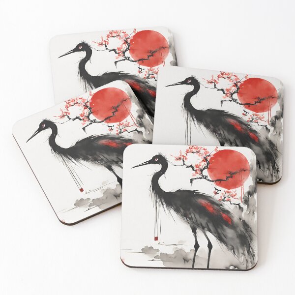 Item preview, Graceful Wings: Chinese Style Bird Sketch Collection designed and sold by PatternXS.