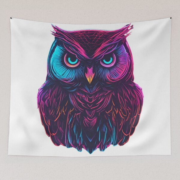 Item preview, Neon Owl designed and sold by LittleGoblinPrs.