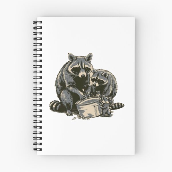 Item preview, Raccoons and a Mouse designed and sold by Alexandria1928.