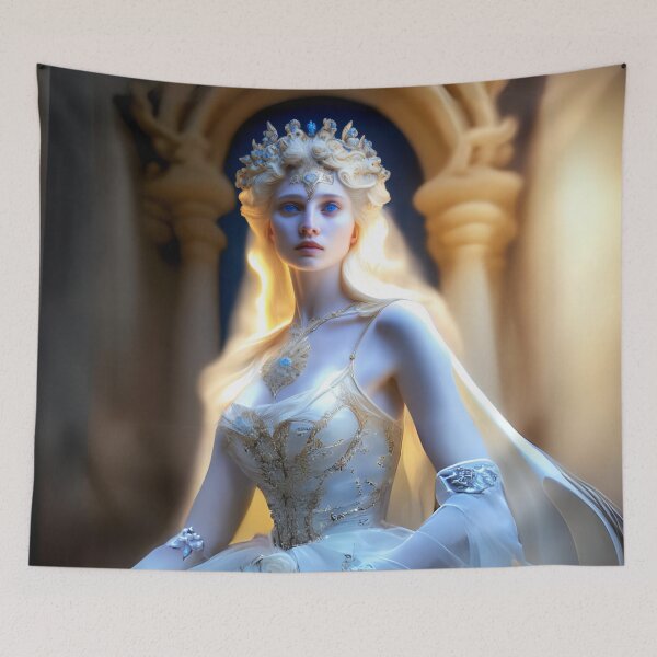 Item preview, Eve the radiant elf princess beautiful fantasy aesthetic designed and sold by TheLocoShop.