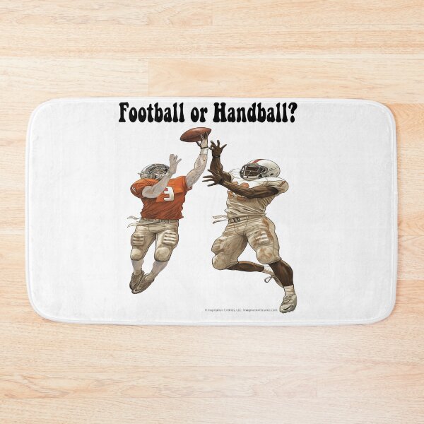 Item preview, Is It Football or Handball? - For Light Backgrounds designed and sold by The Imagination Source™.