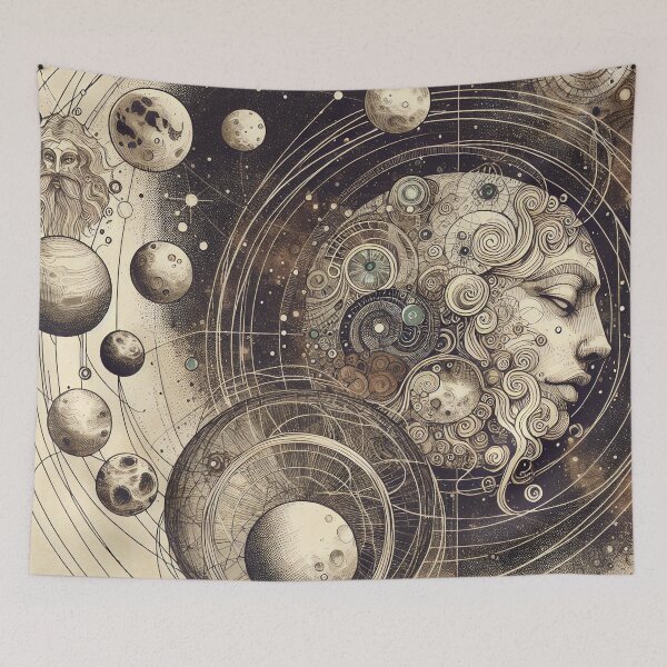 Artikelvorschau, Gedankenreise durch kosmische Sphären entworfen und verkauft von PictorialWhimsy.