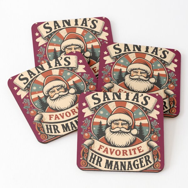 Item preview, Santa's Favorite HR Manager  designed and sold by bihtti.