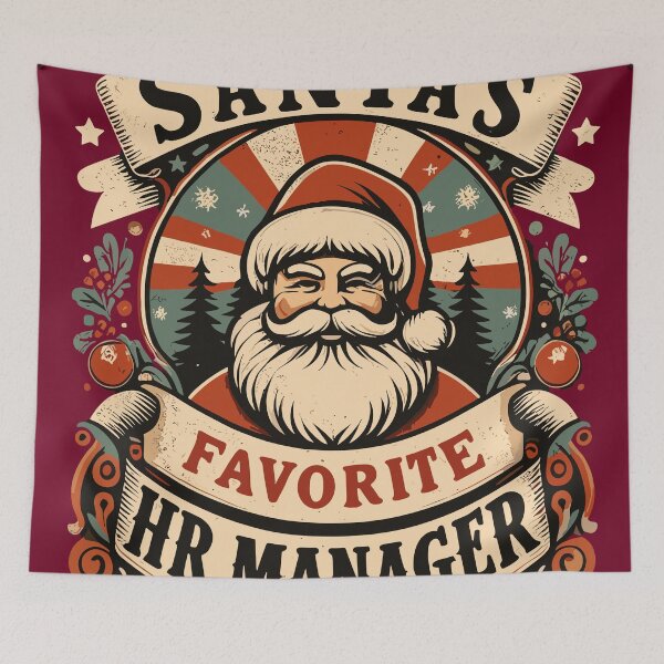 Item preview, Santa's Favorite HR Manager  designed and sold by bihtti.