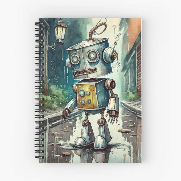 Item preview, Tin man in the rain designed and sold by Captain  Szybki.