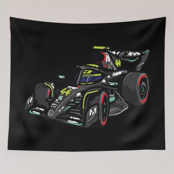 Item preview, Hamilton Car Cartoon designed and sold by kinxa Axeem.