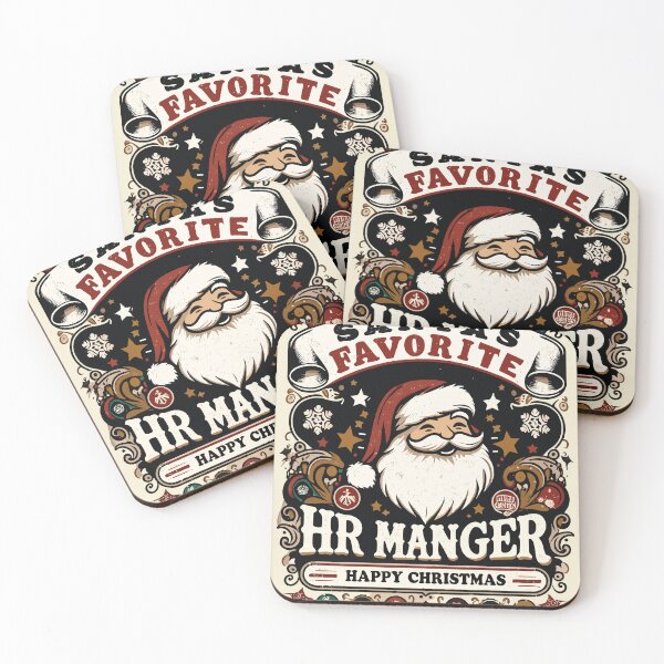 Item preview, Santa's Favorite HR Manager  designed and sold by bihtti.