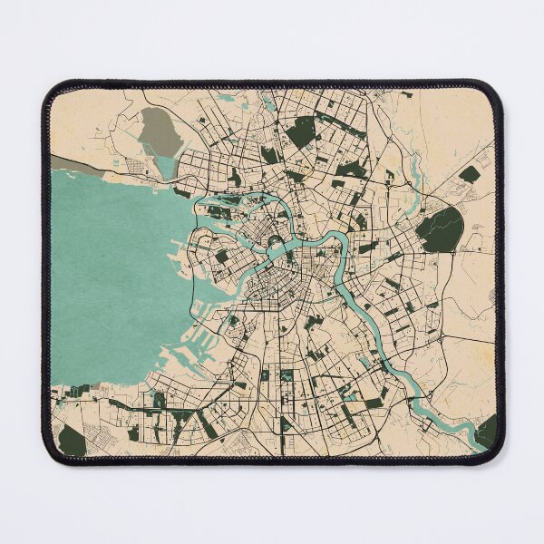 Item preview, Saint Petersburg City Map of Russia - Vintage designed and sold by deMAP.