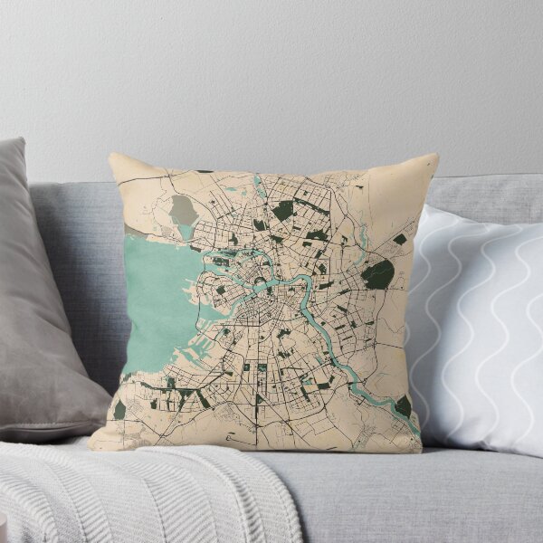 Item preview, Saint Petersburg City Map of Russia  - Vintage designed and sold by deMAP.
