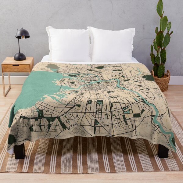 Item preview, Saint Petersburg City Map of Russia - Vintage designed and sold by deMAP.
