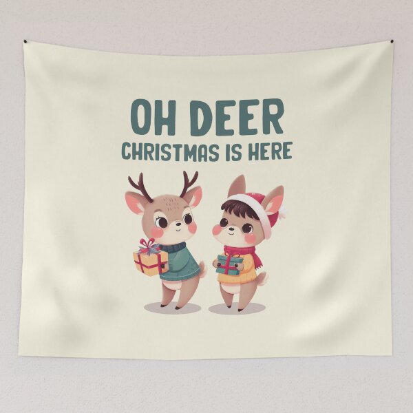 Item preview, Oh Deer Christmas is Here designed and sold by KAI-Studio.