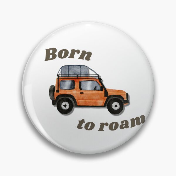 Item preview, Born to roam camping hiking designed and sold by BreadnButter97.