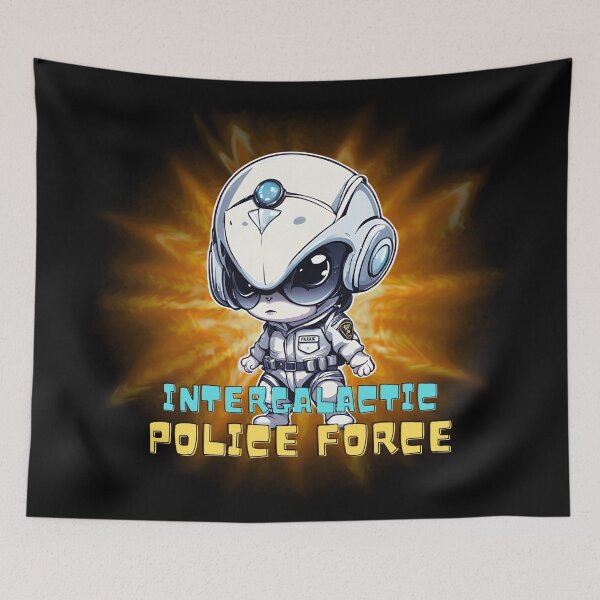 Item preview, Intergalactic Police Force designed and sold by CosmicVenture.