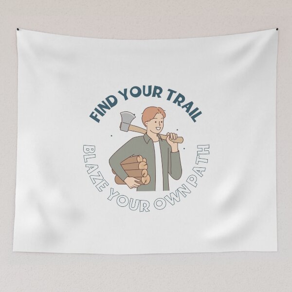 Item preview, Find your trail camping hiking designed and sold by BreadnButter97.