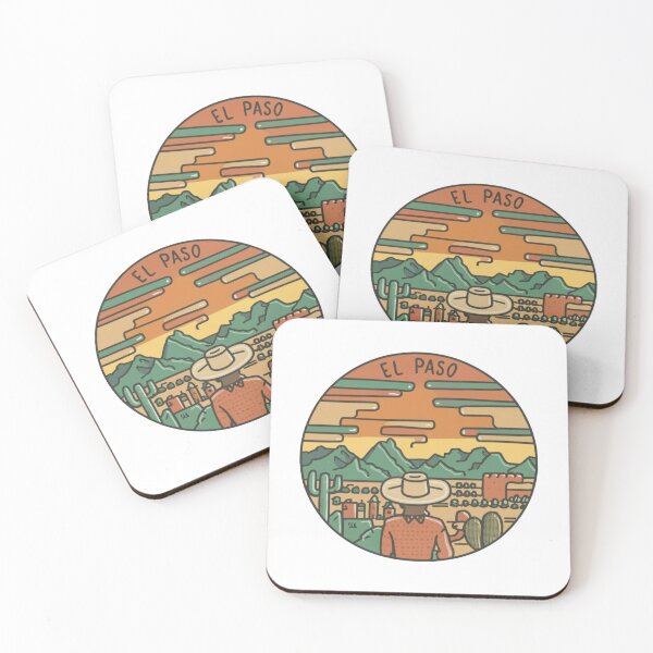 Item preview, El Paso, Texas | A cowboy watching the Texas sunset designed and sold by CircinusStore.
