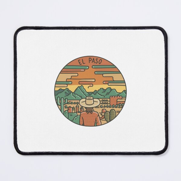 Item preview, El Paso, Texas | A cowboy watching the Texas sunset designed and sold by CircinusStore.