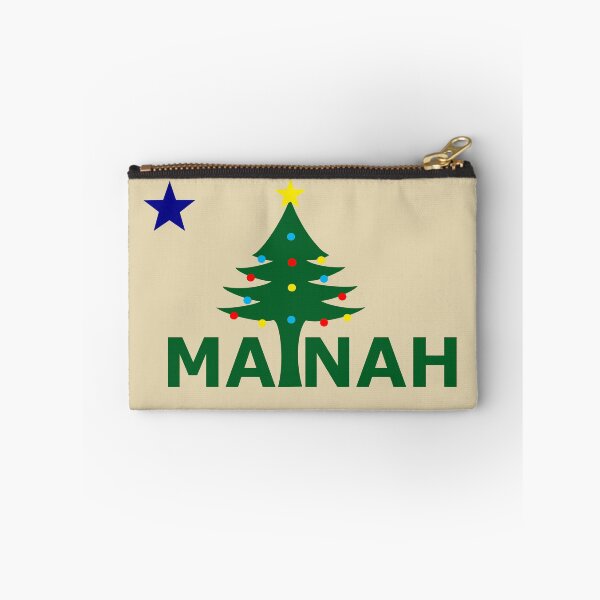 Item preview, A Merry Christmas Mainah Flag designed and sold by Mainahste.