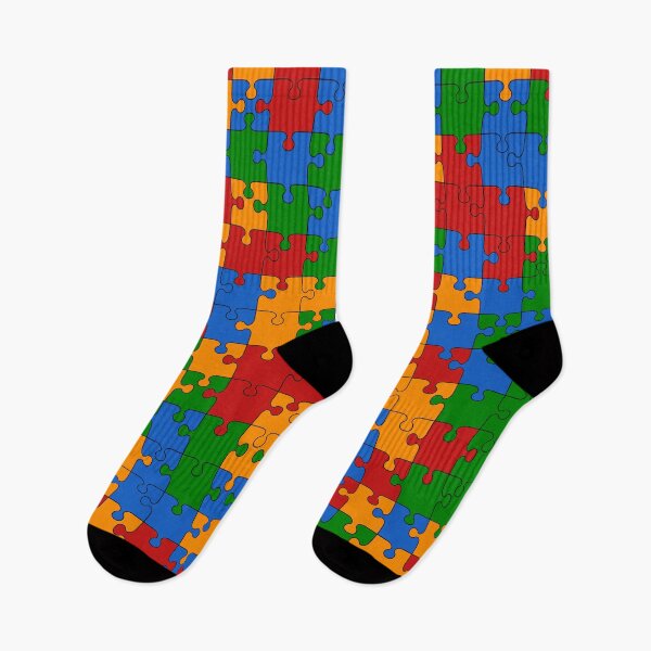 Item preview, Colorful Puzzle Pattern designed and sold by millsyb.