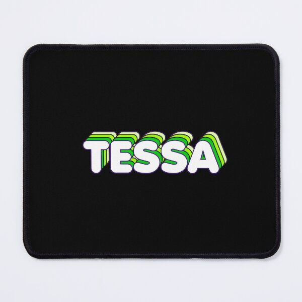 Item preview, Green Layers Tessa Name Label (Black) designed and sold by NormadWorld.