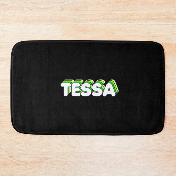 Item preview, Green Layers Tessa Name Label (Black) designed and sold by NormadWorld.