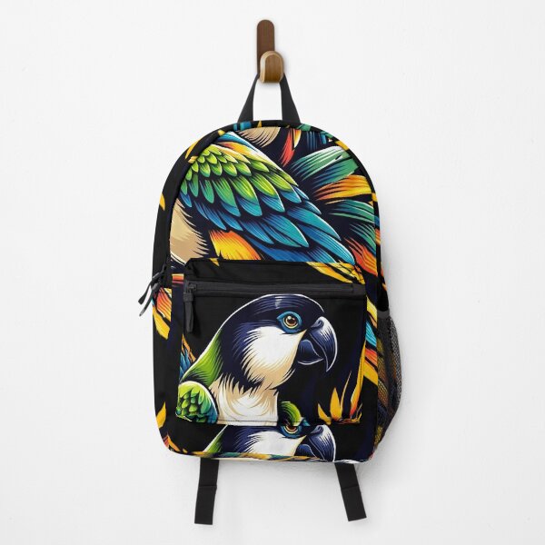 Item preview, Caique parrots: Vibrant Parrot Pals designed and sold by NexaArts.