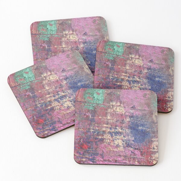 Item preview, Pink and green acrylic designed and sold by Begoll Art.