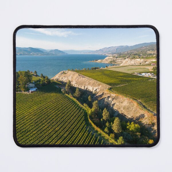 Artikelvorschau, Okanagan Valley Winery Vineyard British Columbia entworfen und verkauft von Kevin Miller Photography.