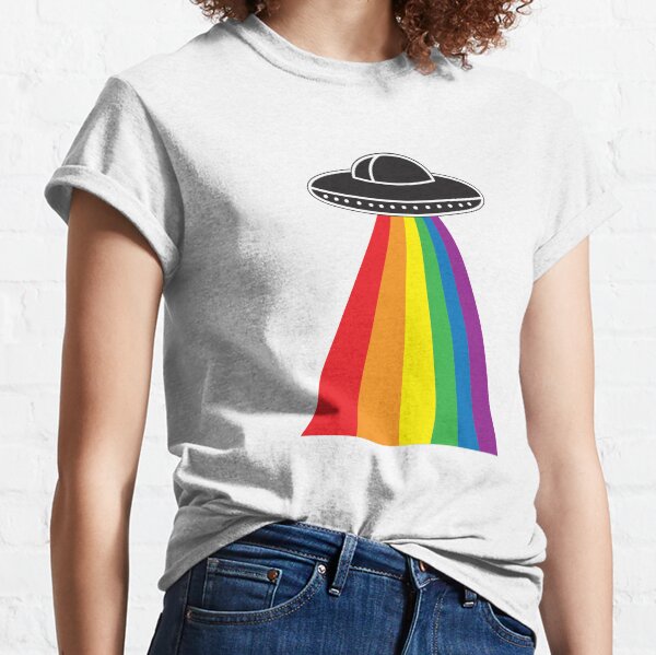 UFO Rainbow Classic T-Shirt
