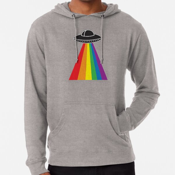 UFO Rainbow Lightweight Hoodie