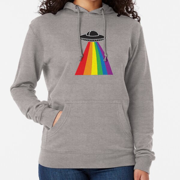 UFO Rainbow Lightweight Hoodie