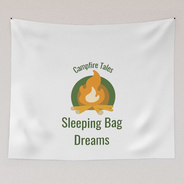Item preview, Campfire tales camping hiking designed and sold by BreadnButter97.