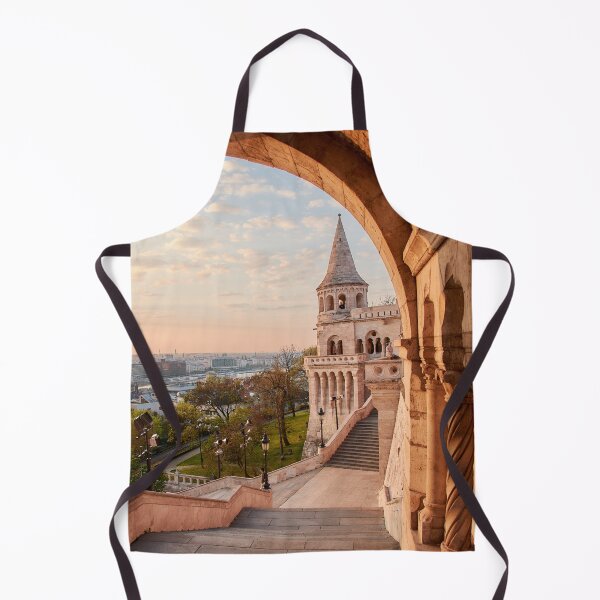 Item preview, Fisherman's Bastion at sunrise designed and sold by Tilosparty30.