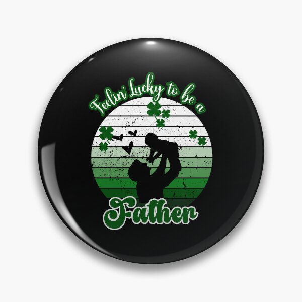 Aperçu de l'œuvre Jour de la Saint-Patrick des pères chanceux créée et vendue par CheekyChimpCo.
