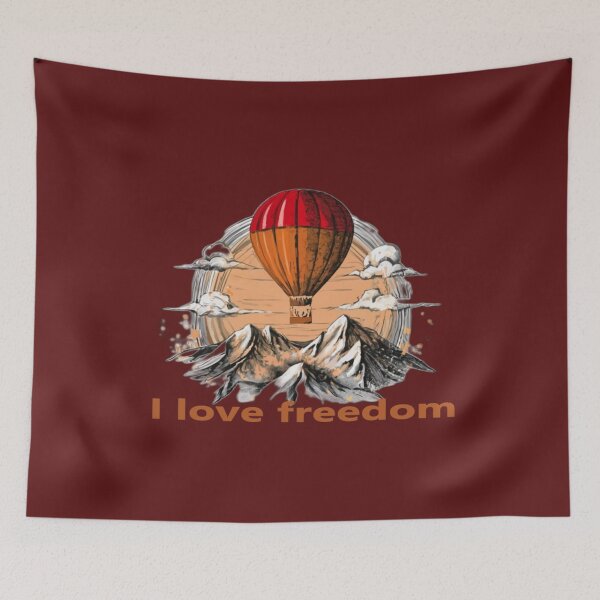 Item preview, Balloon flight. I love freedom. designed and sold by Tomasz  Siennicki.