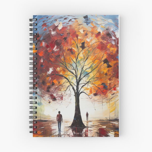 Item preview, tree person imagine abstract art paint clock time designed and sold by UILOVE.