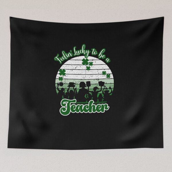 Item preview, Lucky Teacher St Patricks Day designed and sold by CheekyChimpCo.