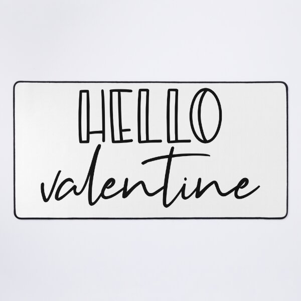 Item preview, Hello Valentine, Valentine's Day Greetings designed and sold by EsteticaVerus.