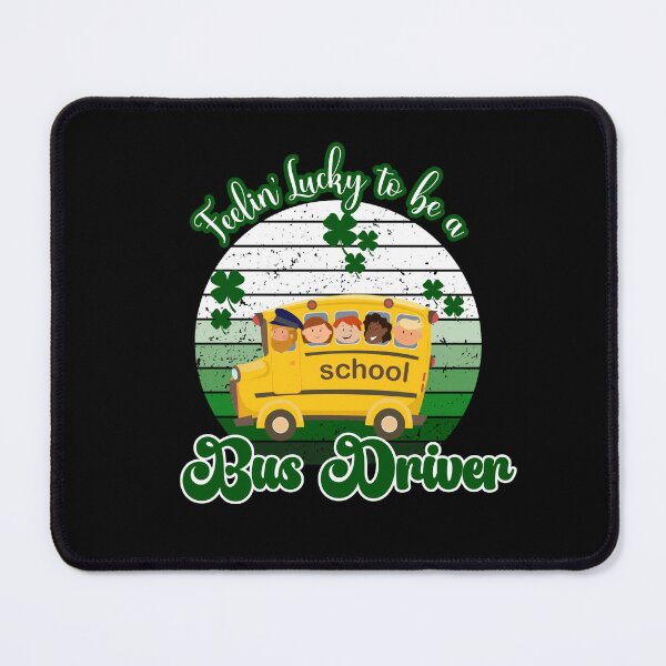 Item preview, Lucky Bus Driver St Patricks Day designed and sold by CheekyChimpCo.
