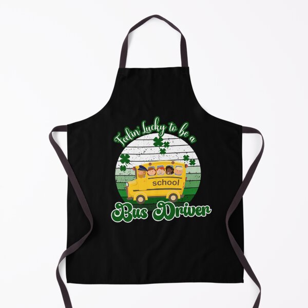 Item preview, Lucky Bus Driver St Patricks Day designed and sold by CheekyChimpCo.