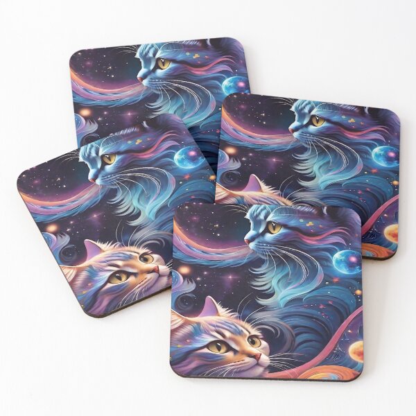 Item preview, Cosmic cats designed and sold by M-Y-A-R-T-.