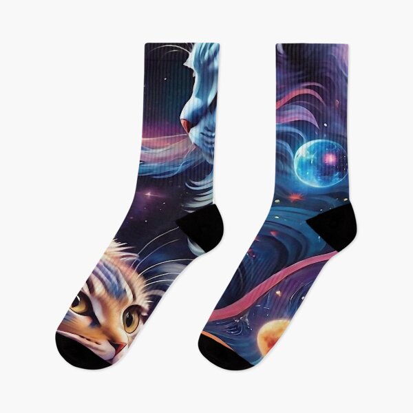 Item preview, Cosmic cats designed and sold by m-y-A-I-A-R-T-.