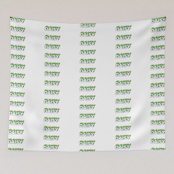 Item preview, Green Layers Daisy Name Label designed and sold by NormadWorld.