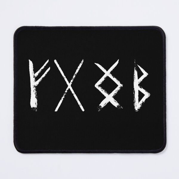 Item preview, Symbols of abundance and wealth.Nordic Futhark-Runes Fehu, Gebo, Berkana, Ingwaz,  designed and sold by FeyzaAydin.