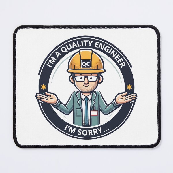 Item preview, Apologetic Quality Engineer Funny Gift For Professionals designed and sold by PapaMikeCrafts.