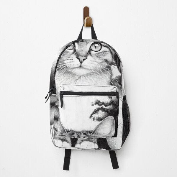 Item preview, Feline Elegance: A Timeless Portrait of Girl and Cat designed and sold by SuzieNgatia.